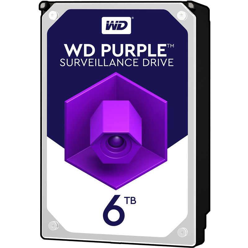 هارد دیسک اینترنال وسترن دیجیتال مدل Purple ظرفیت 6 ترابایت