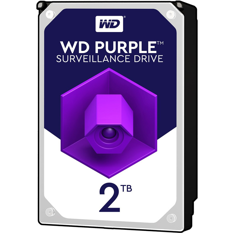 هارد دیسک اینترنال وسترن دیجیتال مدل Purple ظرفیت 2 ترابایت